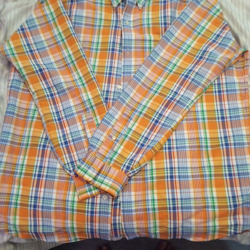Men's Multicolor Plaid Shirt